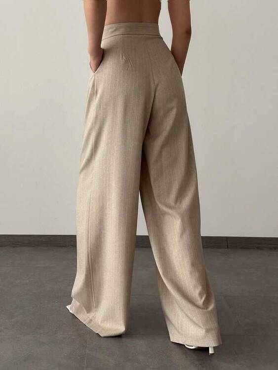 Claral Pantolon- Bej - 2