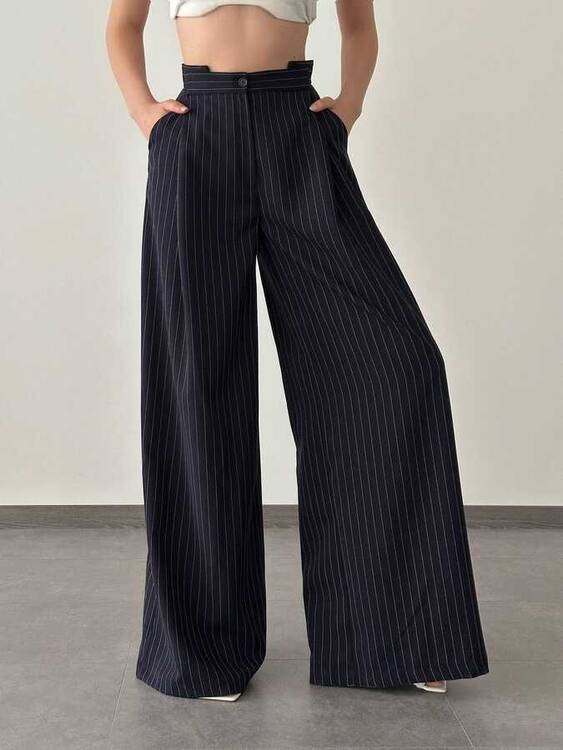 Claral Pantolon- Lacivert - 1
