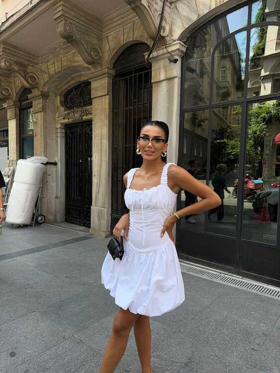 Cruz Elbise- Beyaz - 1