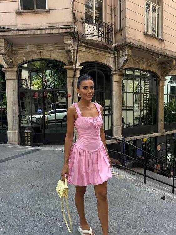 Cruz Elbise- Pembe - 1