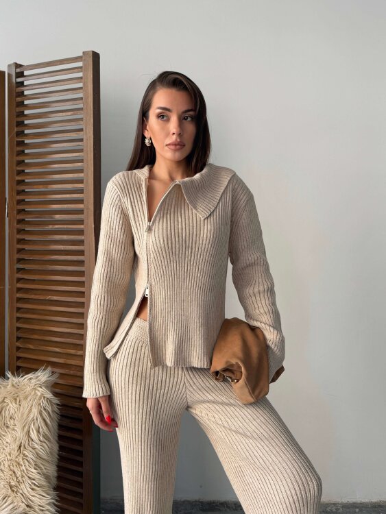 Davin Triko Takım - Krem - 2