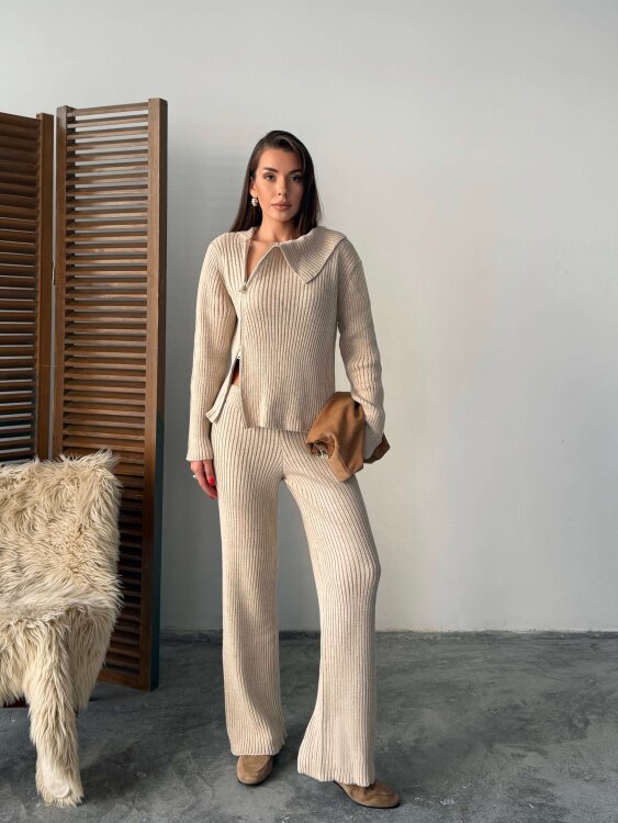 Davin Triko Takım - Krem - 3