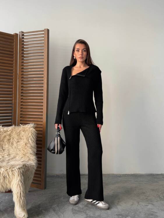 Davin Triko Takım - Siyah - 1