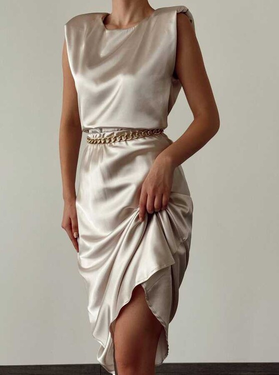Desirae Takım- Bej - 2