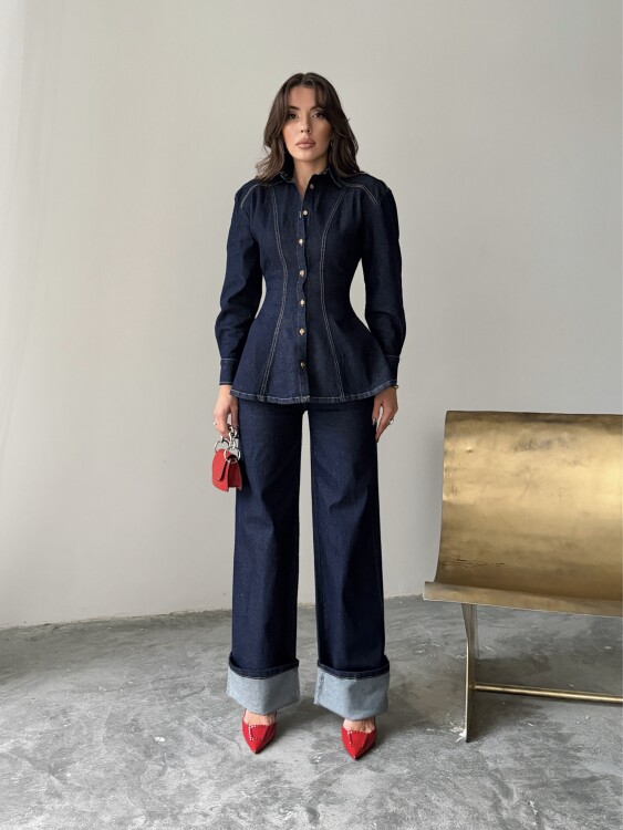 Ditsent Takım - Denim - Sevenday