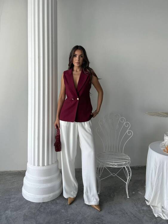 Edna Yelek - Bordo - 2
