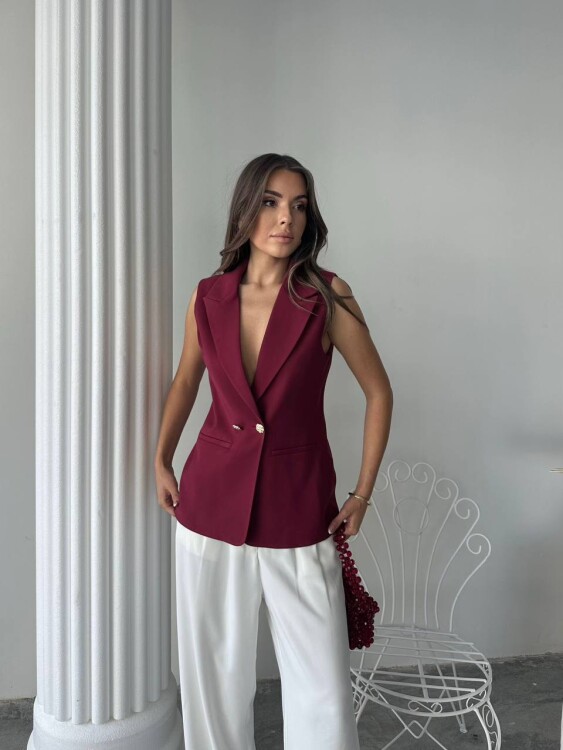 Edna Yelek - Bordo - 4