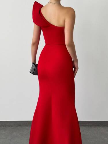 Elayna Elbise- Kırmızı