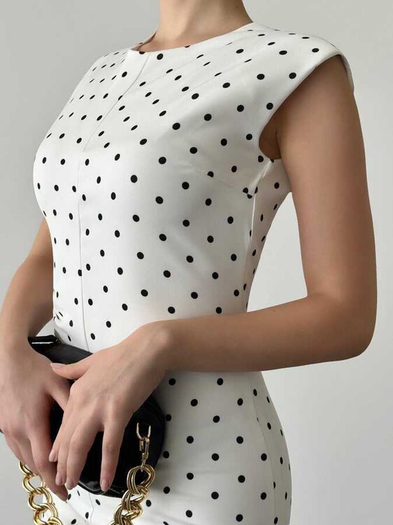 Eleonore Elbise- Beyaz - 2
