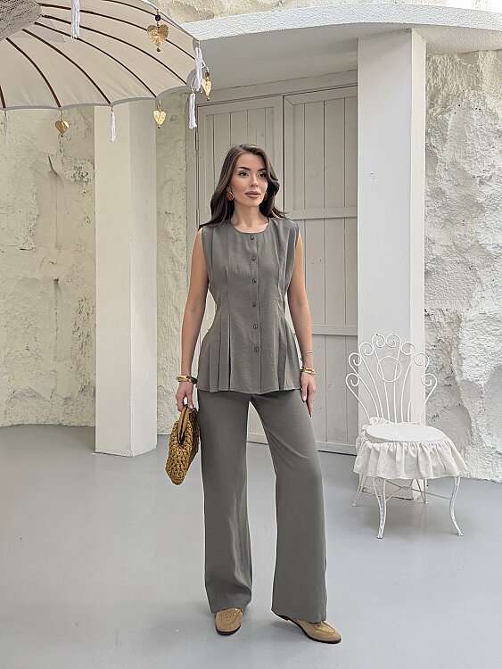 Elio Takım - Gri - Sevenday