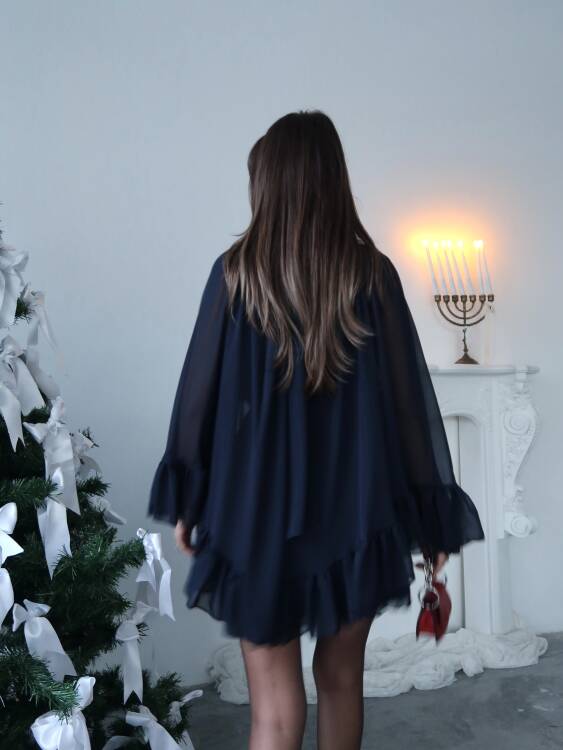 Emilia Elbise - Lacivert - 4