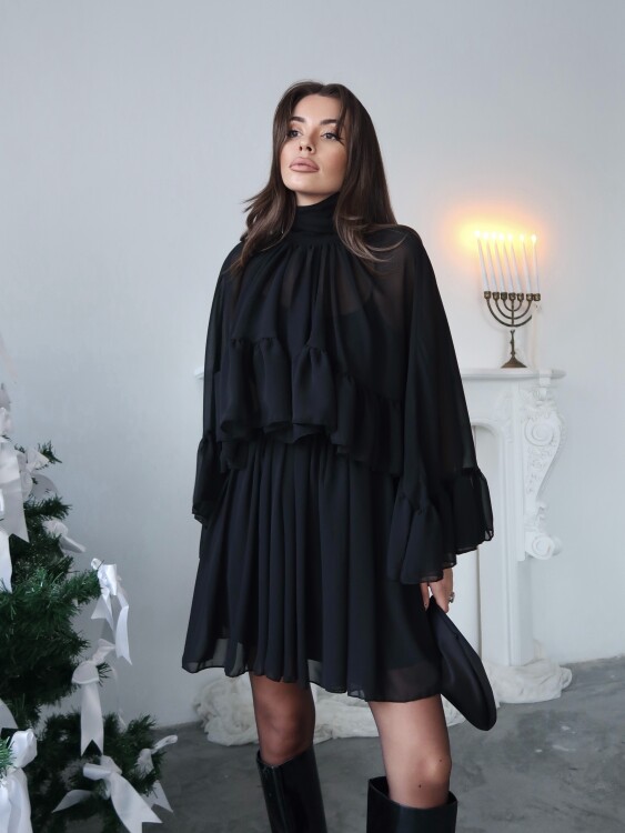 Emilia Elbise - Siyah - 3