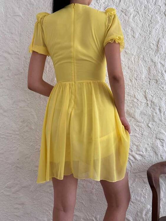 Emily Elbise- Sarı - 2