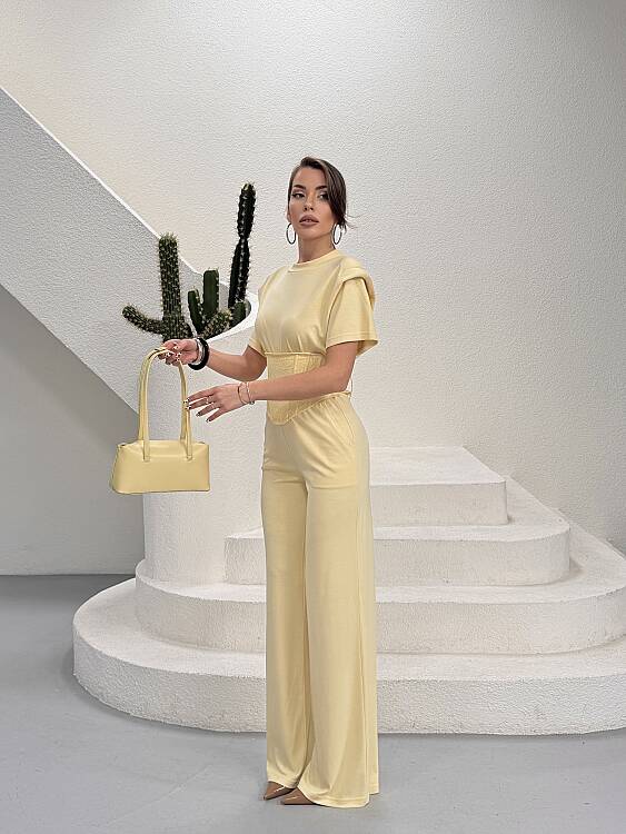 Fastine 3 Lü Takım - Sarı - 4