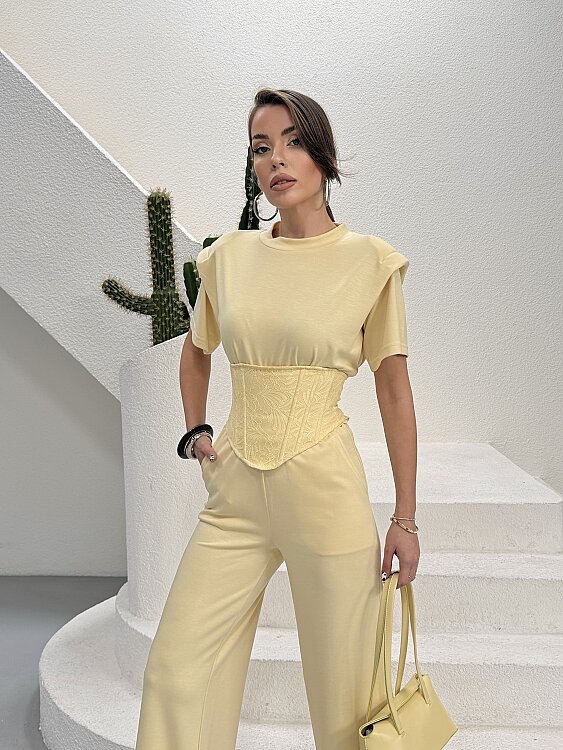 Fastine 3 Lü Takım - Sarı - 7