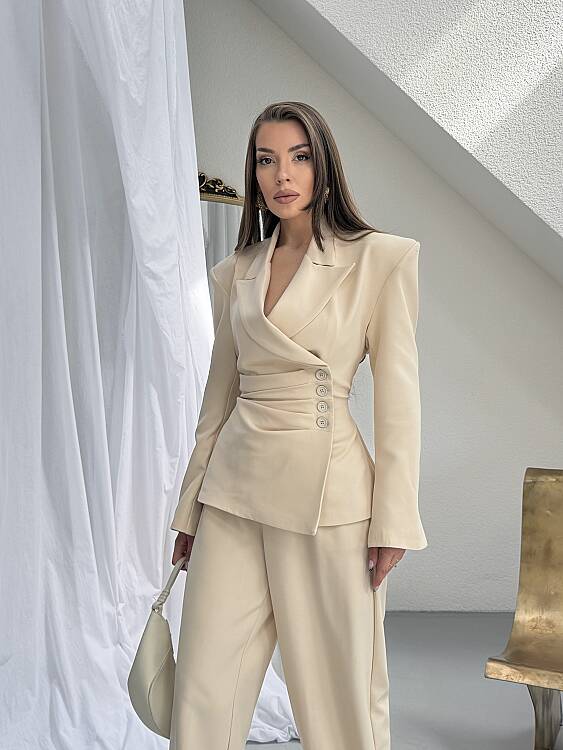 Flori Takım - Bej - 3