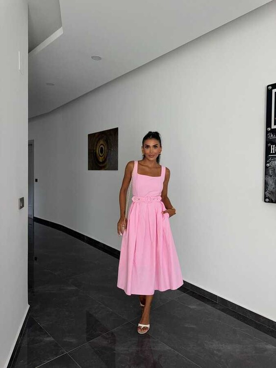 Fremont Elbise- Pembe - 1
