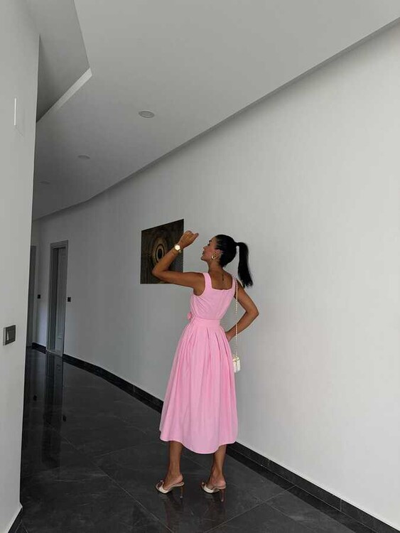 Fremont Elbise- Pembe - 2