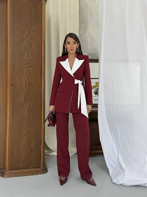 GARNILI Takım - Bordo - 3