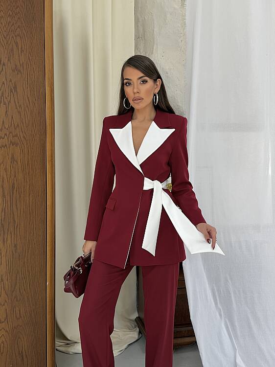 GARNILI Takım - Bordo - 4