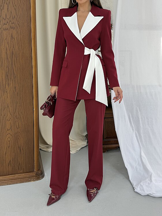 GARNILI Takım - Bordo - 5