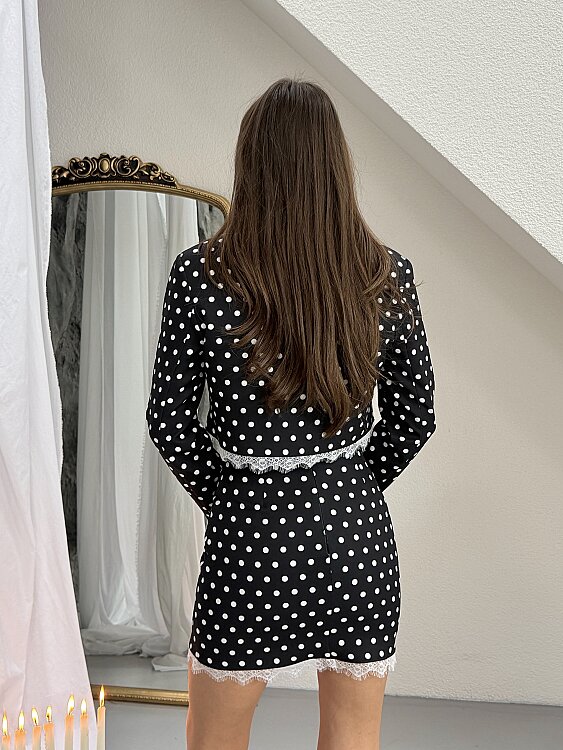 Gemma Puanlı Takım - Siyah - 4