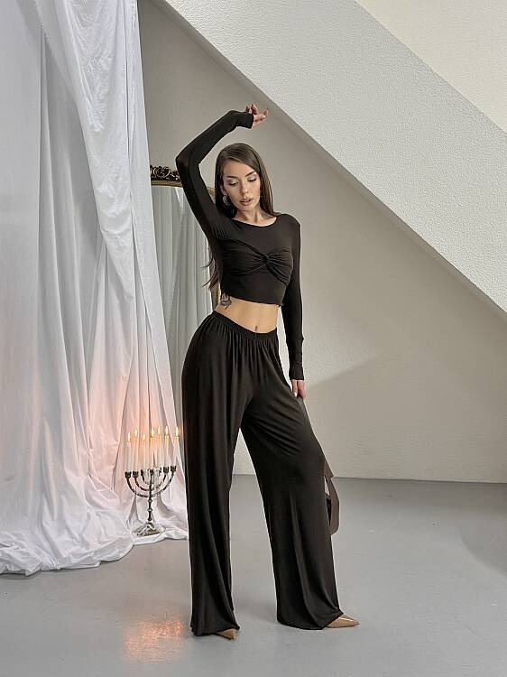 Geral Kaşmir Takım - Acı Kahve - 3