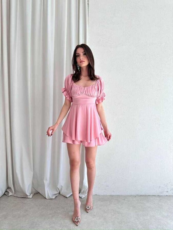 Gowu Elbise- Gül Kurusu - 3