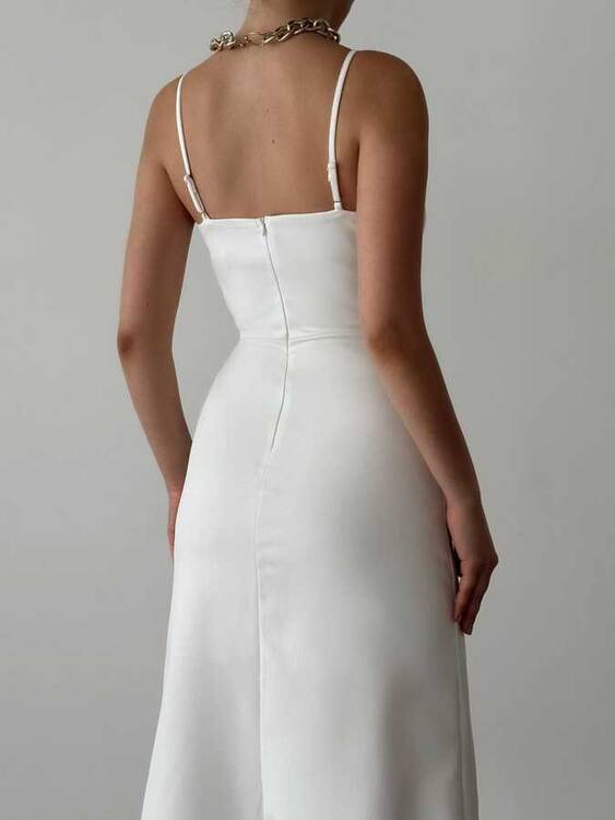 Herin Elbise- Beyaz - 2