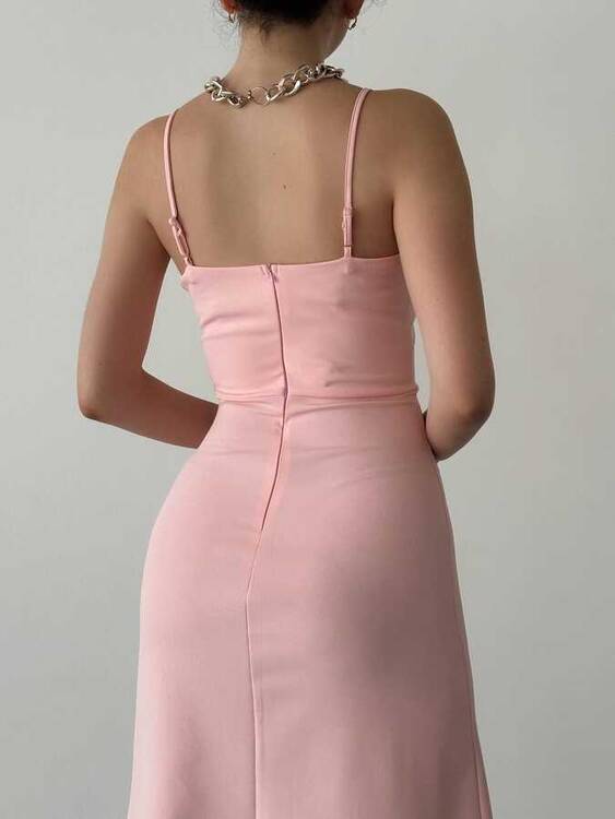 Herin Elbise- Pudra - 2