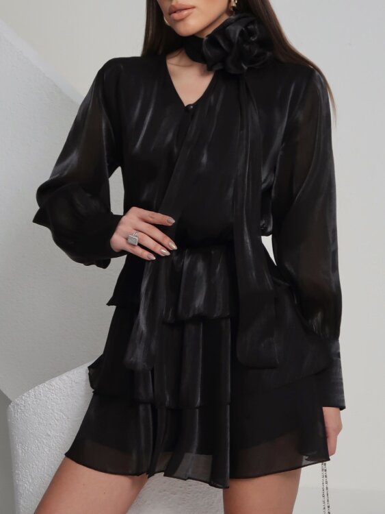 HUNTER Mini Elbise 3206 - Siyah - 2