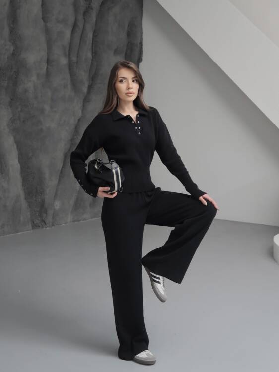 Jasper Triko Takım - Siyah - 2