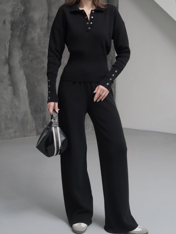 Jasper Triko Takım - Siyah - 4