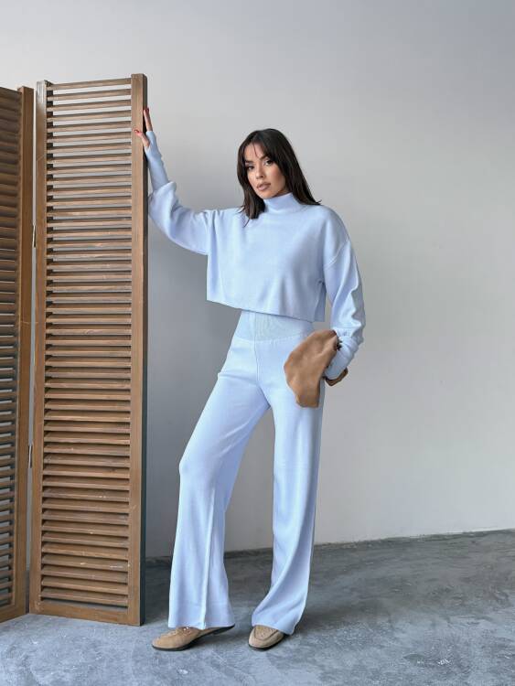 John Triko Takım - Bebe Mavisi - 1