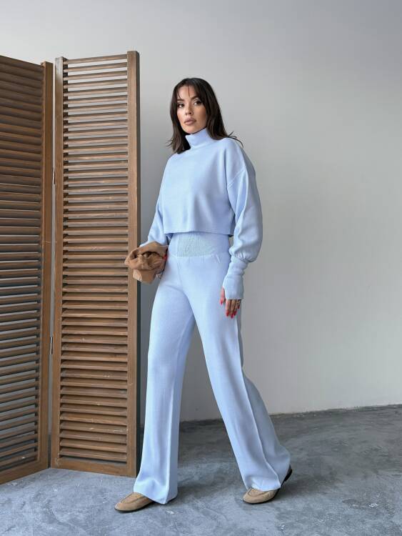 John Triko Takım - Bebe Mavisi - 3