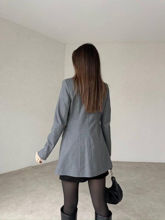 Laura Ceket - Antrasit - 2