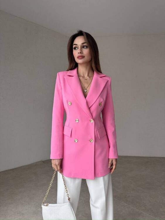 Laura Ceket - Pembe - 1