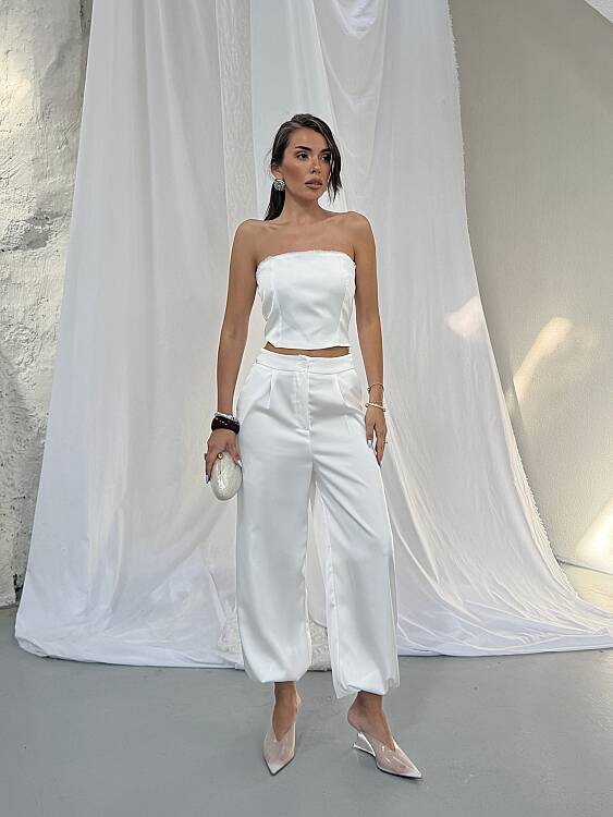 LORI Takım - Beyaz - 1