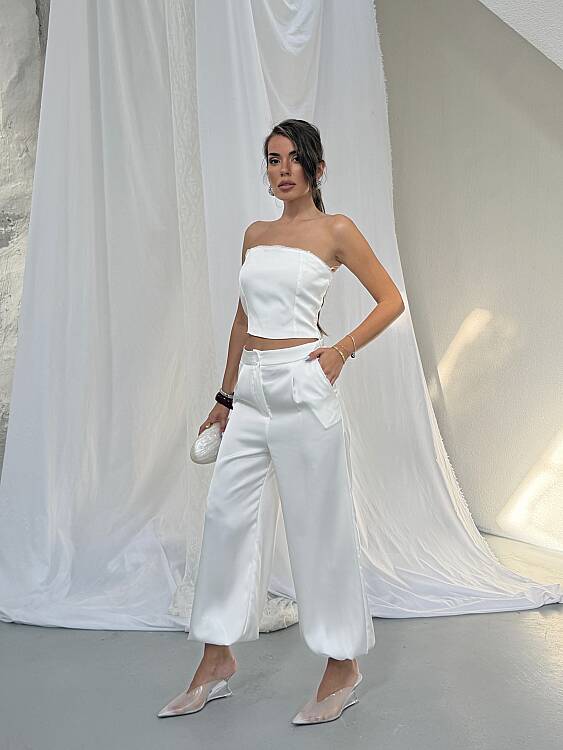 LORI Takım - Beyaz - 5