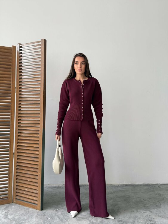 Louvain Triko Takım - Bordo - Sevenday