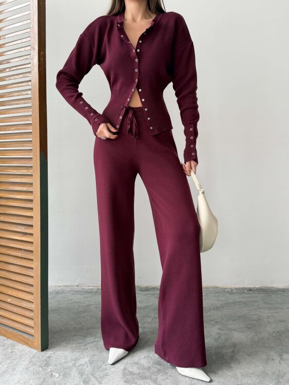 Louvain Triko Takım - Bordo - 3