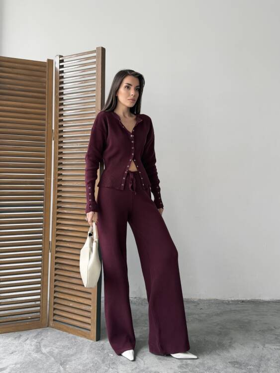 Louvain Triko Takım - Bordo - 6