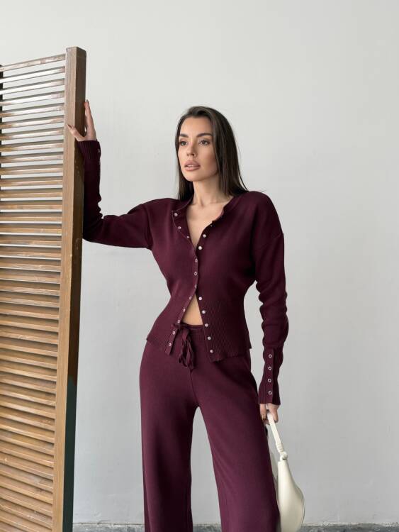 Louvain Triko Takım - Bordo - 7