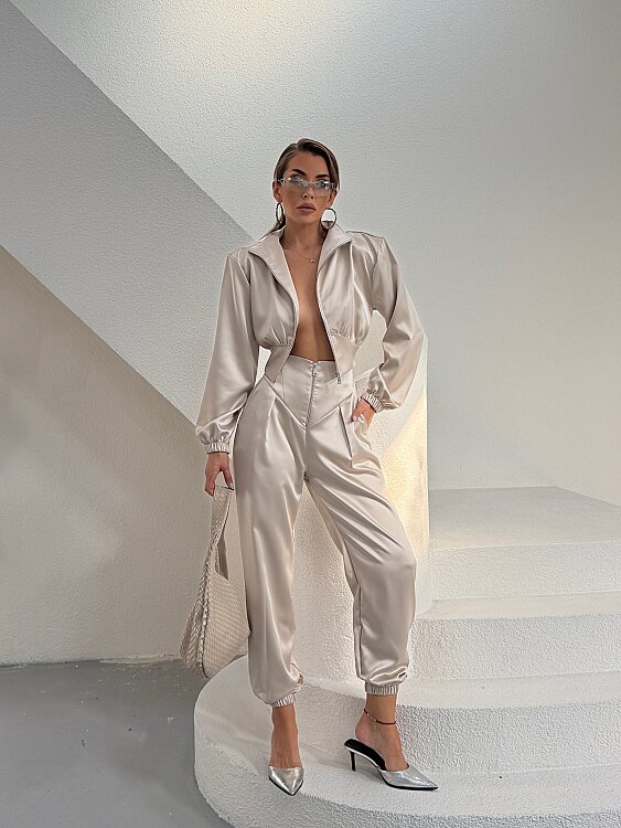 MARIA Takım - Bej - Sevenday