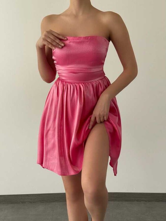 Minin Elbise- Pembe - 1