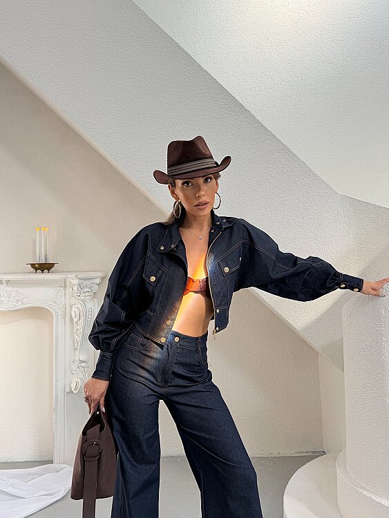 NATALIA Takım - Lacivert - 4