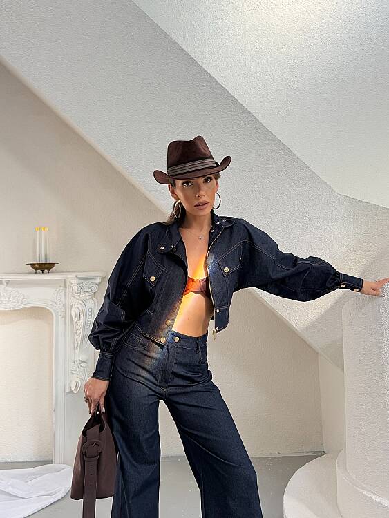 NATALIA Takım - Lacivert - 4