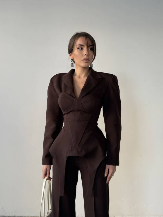 Nicol 3 Lü Takım - Acı Kahve - 4