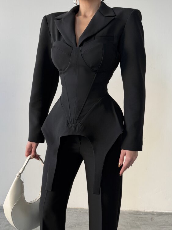 Nicol 3 Lü Takım - Siyah - 2