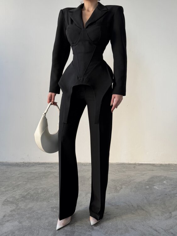 Nicol 3 Lü Takım - Siyah - 3